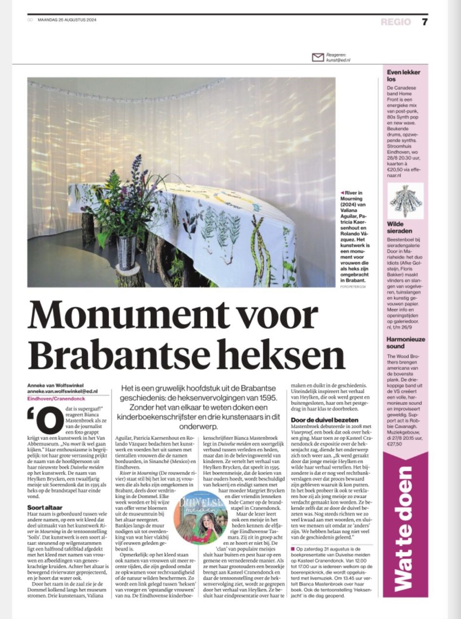 Duivelse meiden in de krant