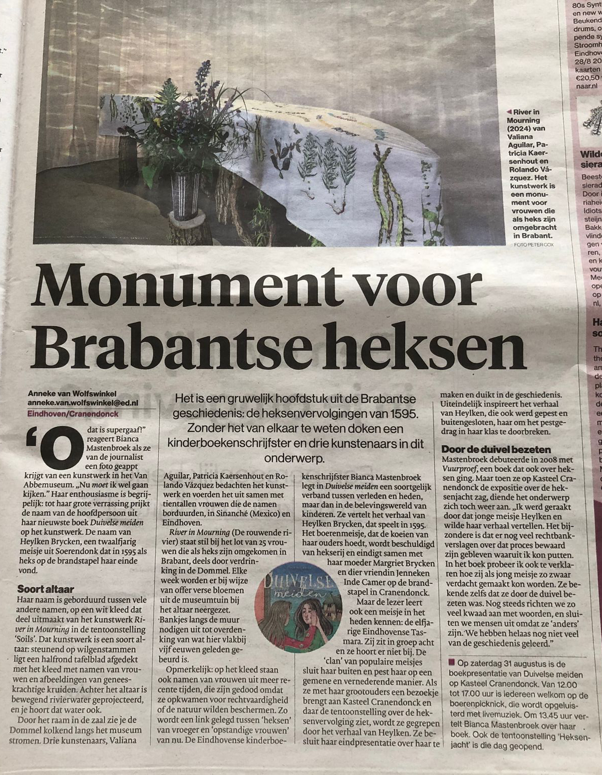 Duivelse meiden in de krant