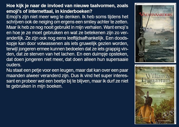 Boekenweek: je moerstaal